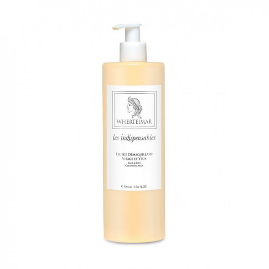 Wherteimar  Молочко очищувальне для демакіяжу "Face & Eyes Cleansing Milk" з дозатором