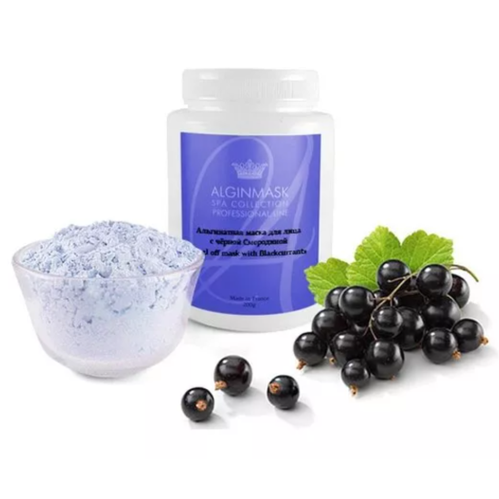ALGINMASK Альгінатна маска для обличчя з чорною смородиною, 200 гр