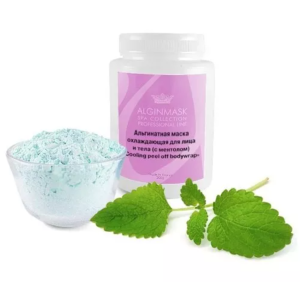 ALGINMASK Альгінатна маска охолодна для обличчя та тіла (з ментолом), 200 грн