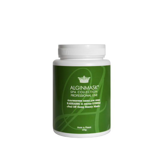 Alginmask Маска альгінатна для обличчя Канабіс & листя Оливи, 200 гр