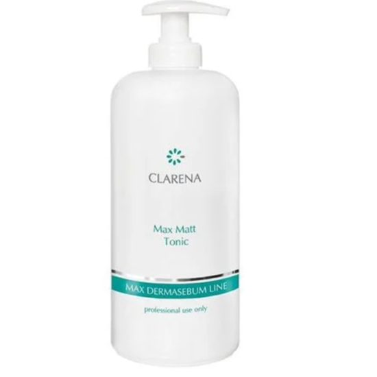 CLARENA Матуючий антибактеріальний тонік MAX MATT TONIC, 500 мл