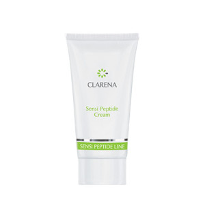 CLARENA Заспокійливий крем для чутливої шкіри обличчя Sensi Peptide Cream, 150 мл.