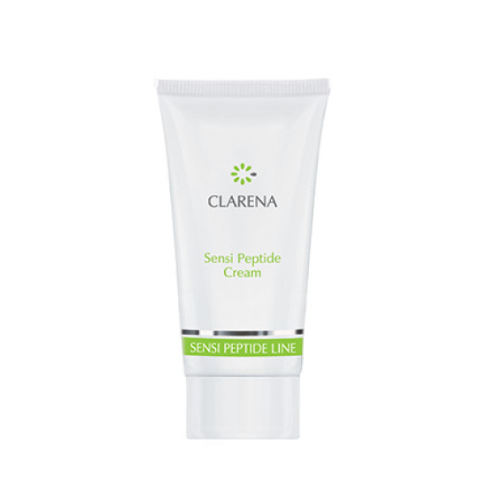 CLARENA Заспокійливий крем для чутливої шкіри обличчя Sensi Peptide Cream, 150 мл.