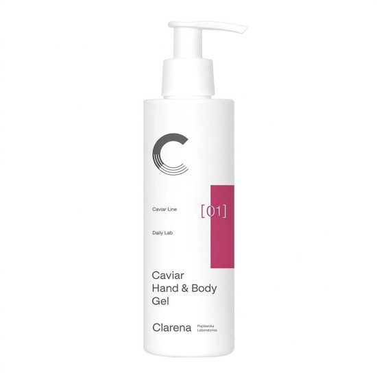 CLARENA Очищаючий гель для рук та тіла з екстрактом ікри Caviar Hand & Body Gel
