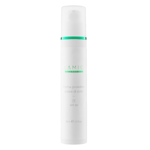 Тональний крем із SPF 50 "Lamic Crema protettivo solare tono SPF 50", 50 мл
