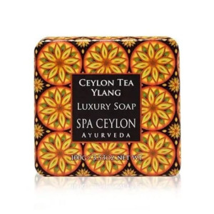 ЦЕЙЛОНСКИЙ ЧАЙ И ИЛАНГ - Люкс мыло Spa Ceylon 100г