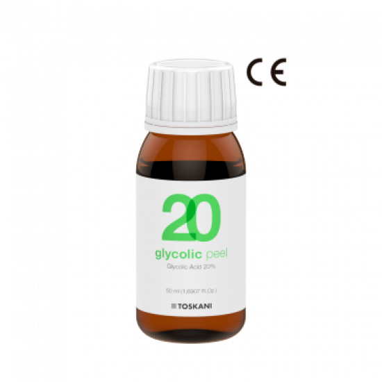 Toskani Гліколевий пілінг, синтез колагену і клітинне оновлення Glycolic peel 20%
