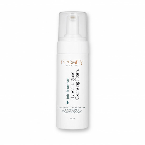 PHARMELY cosmetics Успокаивающая пенка для демакияжа  250 мл / Hypoallergenic Cleansing Foam  250 ml