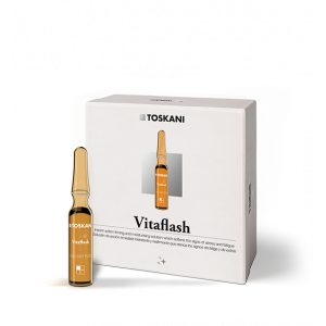 Toskani Vitaflash Ampoules/Інтенсивна сироватка в ампулах для тьмяної шкіри 5 ампул*2мл