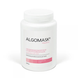 ALGOMASK Середземноморська маска-желе для обличчя / EXFOLIATING MEDITERRANEAN GEL MASK, 200 гр.