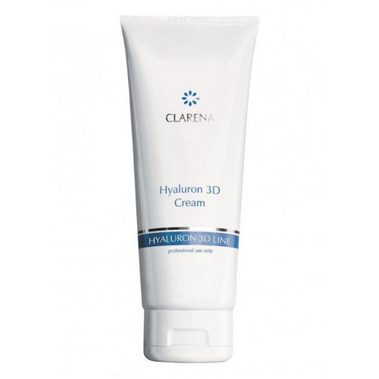 Clarena   Зволожуючий крем з гіалуроновою кислотою HYALURON 3D CREAM,  200 мл